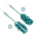Back Scrubber for Shower, Loofah Long Handle Bath Body Brush, Soft Nylon Mesh Sponge on a Stick for Shower Men Women Kids Elderly, Exfoliating