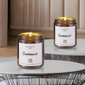 Chloefu Lan Sandalwood Candles, Luxury Candles for Home Scented, Highly Scented, Long Lasting & Non Toxic Candles, Natural Organic Soy Wax,