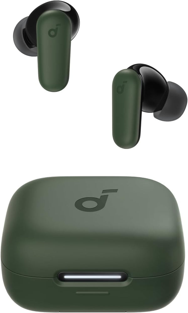 Soundcore P30I by Anker Noise Cancelling Earbuds, Strong and Smart Noise Cancelling, Powerful Bass, 45H Playtime, 2-In-1 Case and Phone Stand,
