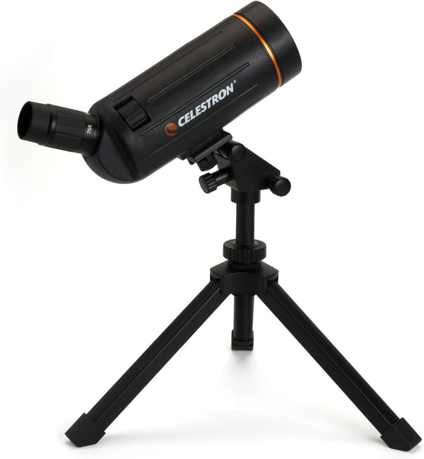 Celestron 52238 Mini Mak 70Mm Angled Spotting Scope â Maksutov Spotting Scope â Great for Long Range Viewing â 25â75X Zoom Eyepiece â
