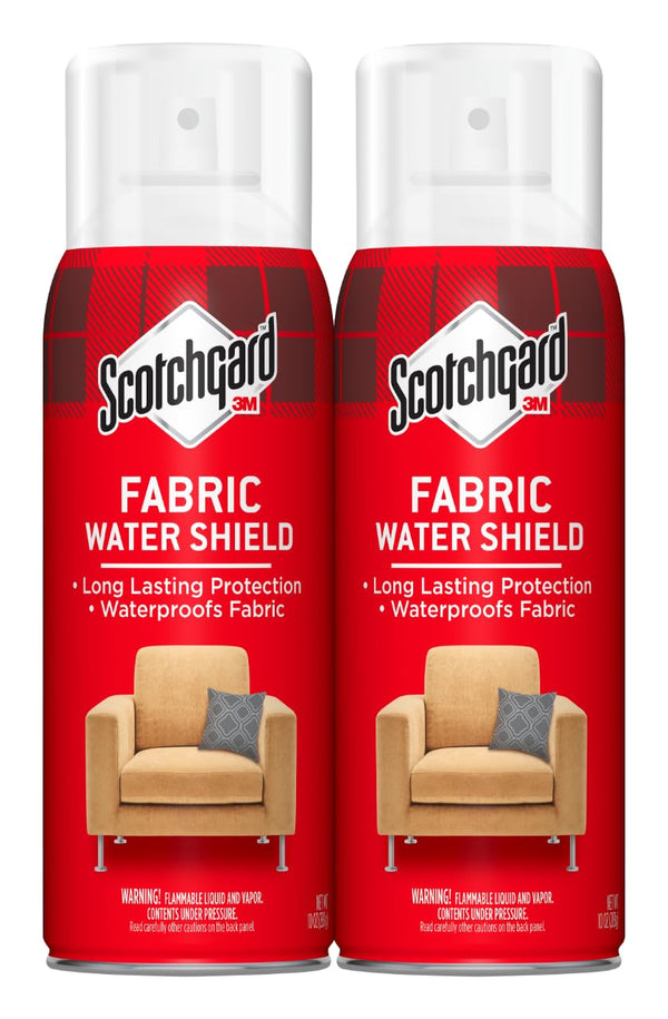 Scotchgard Fabric Water Shield, Water Repellent Spray for Spring and Summer Clothing and Household Upholstery Items, Long-Lasting Protection for