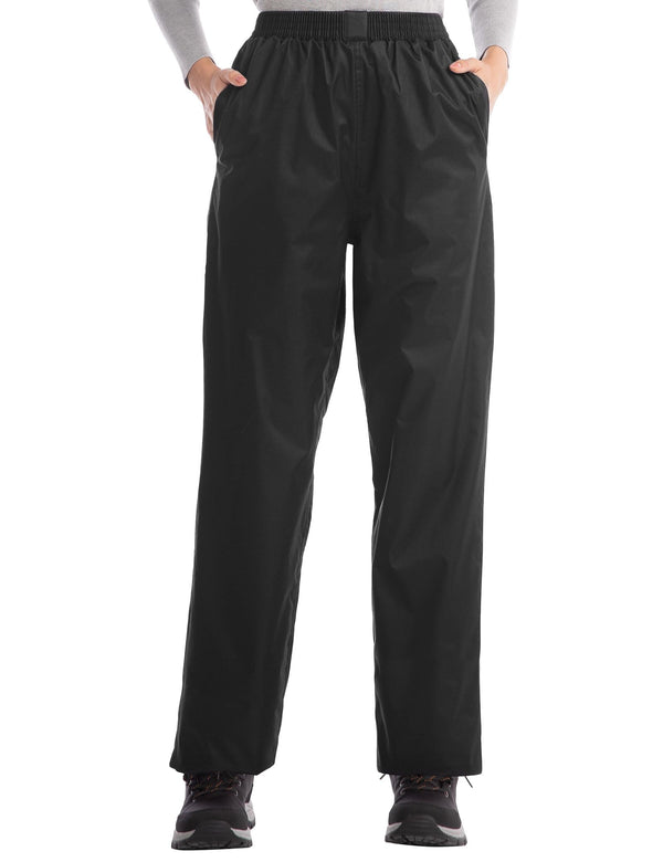 Icreek Women'S Rain Pants Waterproof Hiking Pants Windproof Lightweight over Pants Work Rain Outdoor for Golf, Fishing