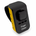 Educator Dog Training Finger Clicker with Audible Sound for Positive Reinforcement, Behavior and Obedience Pet Trainer, Yellow