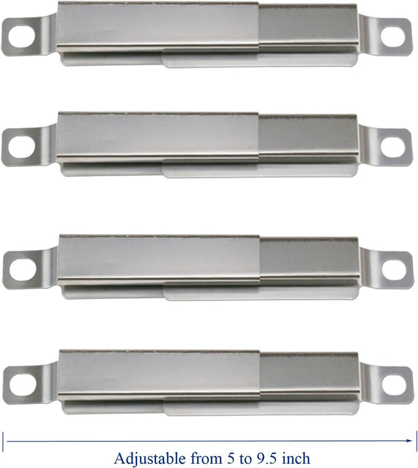 Utheer 304 Stainless Steel Carryover Tube Replacement Parts for Charbroil, Crossover Tubes for Char-Broil Grill Replacement Parts, Universal
