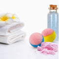 INTEYE Luxury Bath Bombs Gift Set - 54Pc Skin-Nourishing Mineral Bath Salts with Natural Essential Oils & 9 Aromas | Spa-Qualit Self-Care for