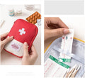 Jjlfresheners 4Pcs Empty Travel Mini First Aid Pouch, Portable Outdoor First Aid Medical Rescue Bag Multi-Function Emergency Medicine Storage