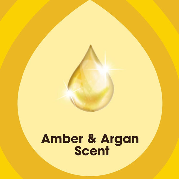 Pledge Moisturizing Wood Oil, Furniture Reviving Spray, Amber & Argan Scent, 9.7Oz