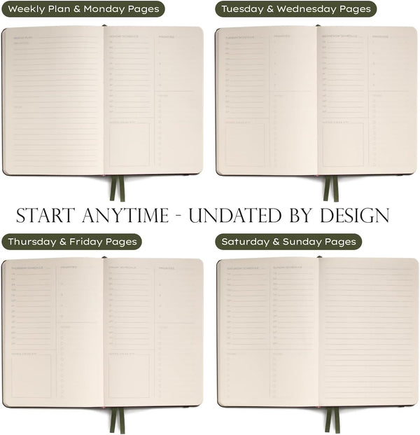 Anecdote 2025 Planner: a Monthly, Weekly & Daily Planner 2025-2026 for Planning Your Success - A5 Size Hardcover Start Anytime and Achieve Your