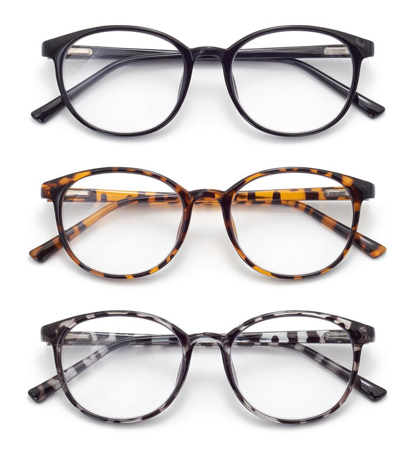 Blue Light Blocking Glasses round Women Men Computer Glasses anti Eye Strain/Uv/Glare Gaming Glasses