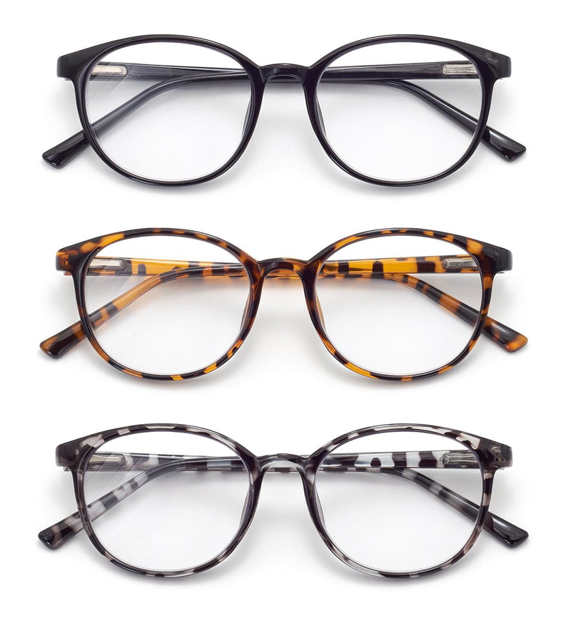 Blue Light Blocking Glasses round Women Men Computer Glasses anti Eye Strain/Uv/Glare Gaming Glasses