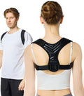 YUNYILAN Posture Corrector for Women and Men - Adjustable Shoulder Back Brace - Upper Back Pain Relief, Improve Posture Correct Hunchback