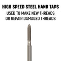 Drill America #6-32 X 6" High Speed Steel Pulley Tap, DWT Series