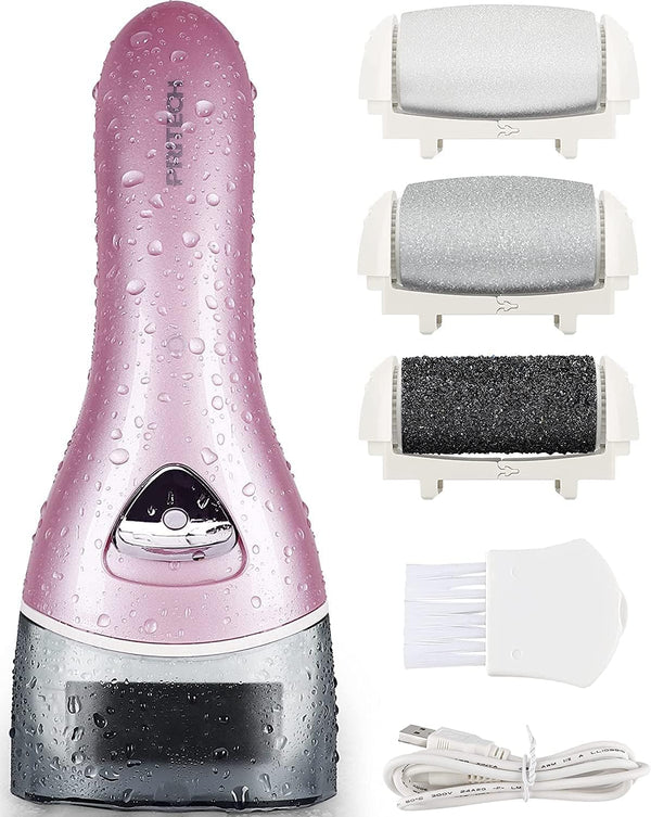 Electric Foot Callus Remover, Electronic Foot File Pedicure Kits, Rechargeable Portable Callus Remover for Feet, Professional Pedicure Tools, Foot