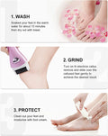 Electric Foot Callus Remover, Electronic Foot File Pedicure Kits, Rechargeable Portable Callus Remover for Feet, Professional Pedicure Tools, Foot