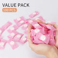 Classycoo Compressed Towel 100 PCS Mini Tablets Disposable Portable Face Towel Cotton Coin Tissue Eco-Friendly for Travel, Camping, Hiking, Sport,