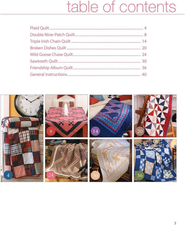 LEISURE ARTS 6653 Easy Timeless Quilts