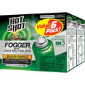 Hot Shot Fogger with Odor Neutralizer, Kills Roaches, Ants, Spiders & Fleas, 3 Count, 2 Ounce Pack of 2