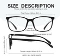 Hunsquer Blue Light Glasses for Women Blue Light Blocking Glasses Men Computer Gaming Blue Screen Glasses Mens Blue Light Blocker Glasses