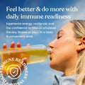 Immune Readyâ¢ Immune Boost Drink Mix - All-In-One Immune Support, Gut Health, and Electrolyte Powder Packets with Vitamin C, Beta Glucan, Zinc,