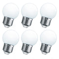 Flaspar LED Night Light Bulb, Globe Small LED Light Bulbs 15W Equivalent, E26 Medium Screw Base Bathroom Vanity Porch Outdoor String Light Bulbs 6