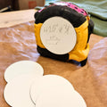 CYCLOPS Erasable Scratch Pads for Tape Measure, Construction, Woodworking Tool - 5 Pads - Write Measurements & Notes - Great Stocking Stuffer,
