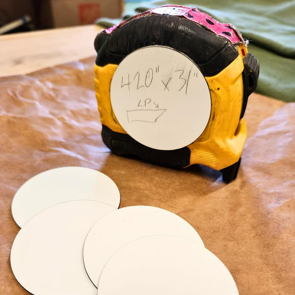 CYCLOPS Erasable Scratch Pads for Tape Measure, Construction, Woodworking Tool - 5 Pads - Write Measurements & Notes - Great Stocking Stuffer,
