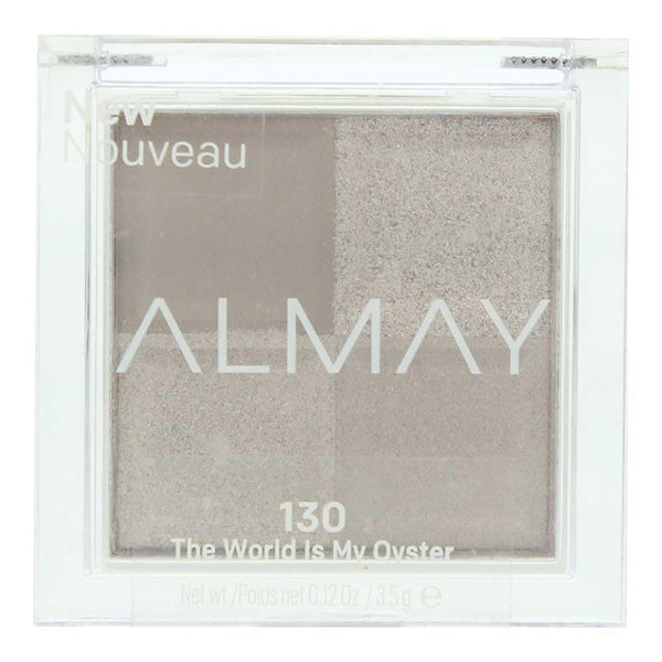 Almay Eyeshadow Palette, Longlasting Eye Makeup, Single Shade Eye Color in Matte, Metallic, Satin and Glitter Finish, Hypoallergenic, 130 the