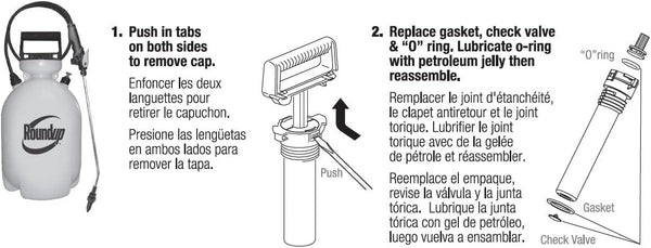 Roundup 181538 Sprayer Parts Repair Kit