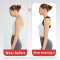 YUNYILAN Posture Corrector for Women and Men - Adjustable Shoulder Back Brace - Upper Back Pain Relief, Improve Posture Correct Hunchback