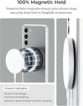 Iottie Universal Magsafe Ring Adapter for Android (2 Pack). Magnetic Adapter Ring Compatible with Magsafe Accessories & Wireless Chargers,