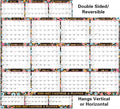 2025-2026 Dry Erase Calendar - JUL.2025 - JUN.2026, 2025-2026 Yearly Wall Calendar, 34.6" X 22.9", Dry Erase Wall Calendar with Thick Paper,