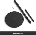 Paper Towel Holder Black Kitchen Roll Holder, Premium Stainless Steel Paper Towel Holder for Kitchen Roll Organize, Countertop Roll Dispenser with
