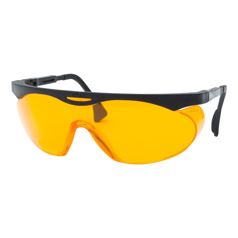 Honeywell Uvex Ademco Skyper Blue Light Blocking Computer Glasses with Sct-Orange Lens (S1933X)