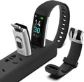 ENGERWALL Fitness Tracker with Step Counter/Calories/Stopwatch, Activity Tracker with Heart Rate Monitor, IP68, Health Tracker with Sleep Tracker,