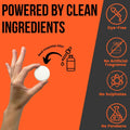 Pure Energizing Sport Shower Steamers - Natural Orange and Tea Tree Essential Oils, Made in USA, FatherâS Day Gifts, Energy Boost for Athletes,