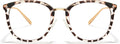 Cyxus Blue Light Glasses for Woman, Fashion Computer Glasses on Office Reduce Eye Strain anti Migraine for Working Reading