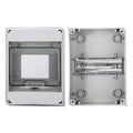 5 Way Circuit Breaker MCB Distribution Protection Box with DIN Rail, IP65 Waterproof,For Indoor and Outdoor