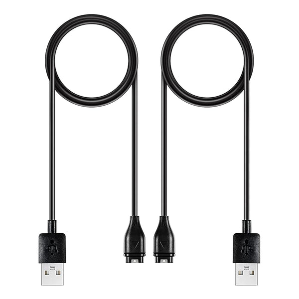 AWINNER Compatible for Garmin Watch Charger Cable (2 Pack)