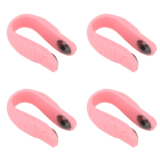 Dioche 4Pcs Acupressure Hand Clip, Stress Reduction Wearable Magnets Headache Migraine Relief Clip, Supporting Acupressu