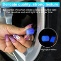 Luminous Tire Valve Stem Caps for Car, 12PCS Fluorescent Glow in the Dark Air Caps Cover, Illuminated Corrosion Resistant Tire Pressure Caps,