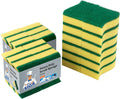 MR.SIGA Heavy Duty Scrub Sponge, 24 Count, Size:11 X 7 X 3Cm, 4.3" X 2.8" X 1.2