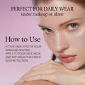 D'Alba Piedmont Waterfull Tone-Up Sunscreen Serum BROAD SPECTRUM SPF 50 + Korean Sunscreen for Face, All Skin Tones, Sweat Proof Formula (1.69 Fl.Oz.)