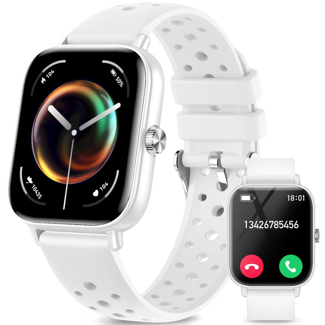 Smart Watches for Women Men [Make/Answer Calls/Ai Voice/Female Health] Android Phones Iphone Compatible, 1.83âFitness 