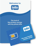 Tello Mobile - US Prepaid SIM Card (3 in 1) | Bring Your Own Phone Kit | Phone Plans Starting at $5/Mo up to $25/Mo | Nation-Wide 4G LTE/5G Coverage