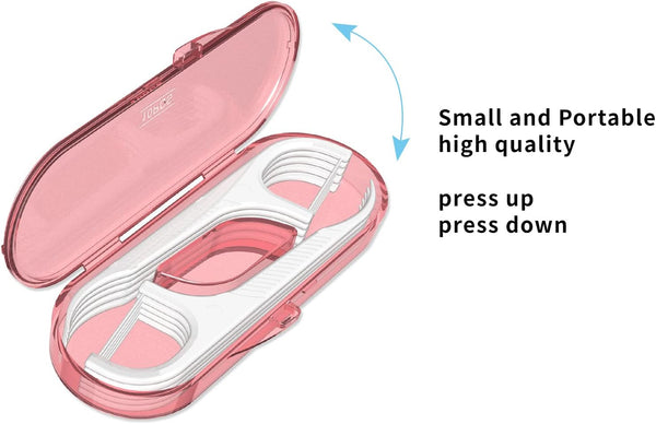 520 Count Dental Floss Picks with 2 Floss Dispenser-3 x Teeth Cleaning Advanced Clean Floss Stick,Perfect for Molar Tight Teeth Interdental