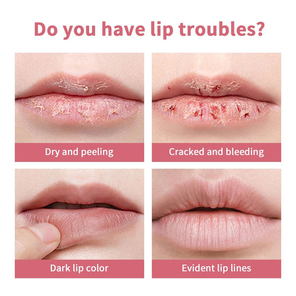 2PCS Honey Lipstick Tinted Lip Balm - Sheer Hydrating Lipstick for All Skin Tones - Moisturizing Lip Color, Nourishing Lip Balm with a Hint of