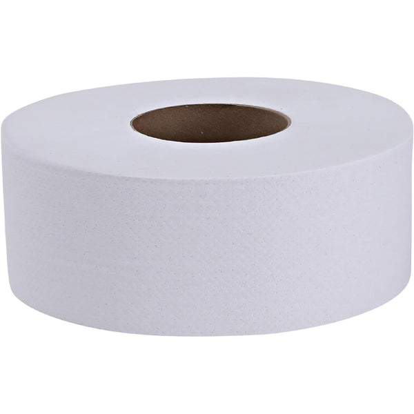 Genuine Joe 2-Ply Jumbo Roll Dispnsr Bath Tissue, Model:Gjo2565012