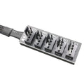PWM Fan Hub, PC CPU Cooling 4 PIN/3PIN Power Fan Extension Cable Hub Splitter Adapter Sleeved Case for 12V Desktop Computer Cooler Fans 1 to 5 Way