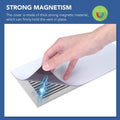 DIYMAG 8Pack Strong Magnetic Vent Covers, Vent Covers for Home Floor Standard Air Registers, 5.5 Inch X 12 Inch Air Vent Covers for Floor Wall and