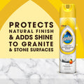 Pledge Expert Care Kitchen Surface Routine Bundle, Includes 9.7Oz Stainless Steel Cleaner Lemon Scent +9.7Oz Granite and Stone Countertop Polish